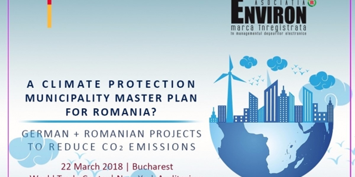 22 martie 2018 - Conferinta "Schimbarile climatice si protecta climei"