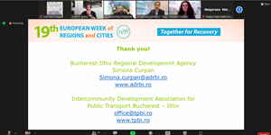 13 October 2021 - G-RAIL Connecting Regions Workshop - European Week of Regions and Cities 2021 - 25905